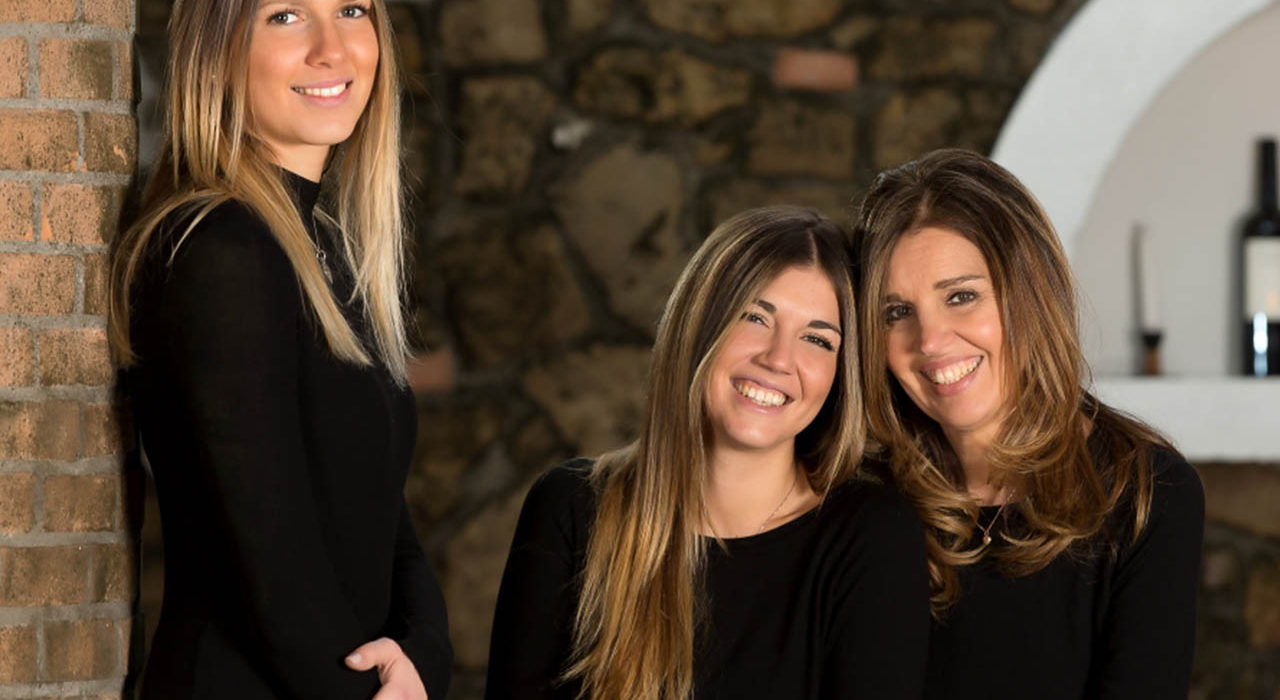Ronchi di Manzano - Roberta Borghese con le figlie Lisa e Nicole