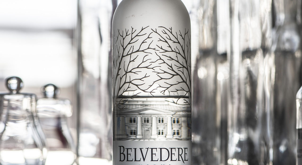 Bottiglia di Belvedere vodka
