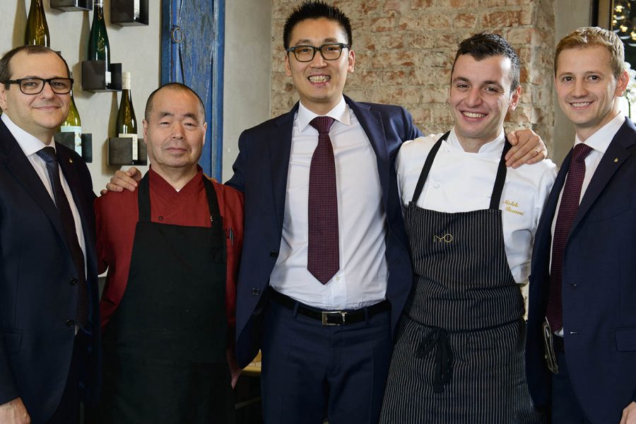 Claudio Liu proprietario del ristorante IYO