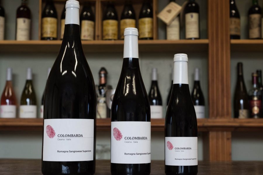 Tenuta Colombarda, bottiglie di Romagna Sangiovese