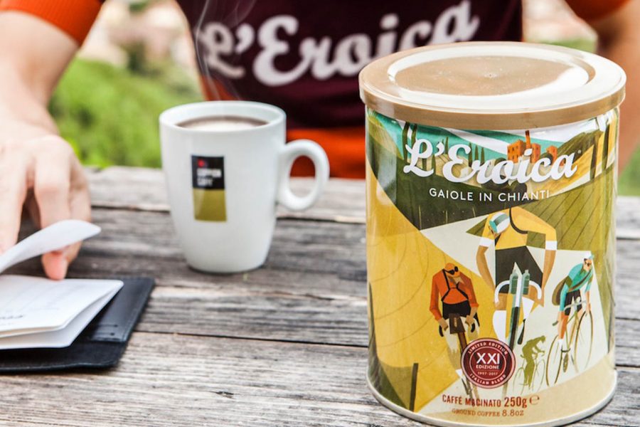 Eroica, caffè sul tavolo
